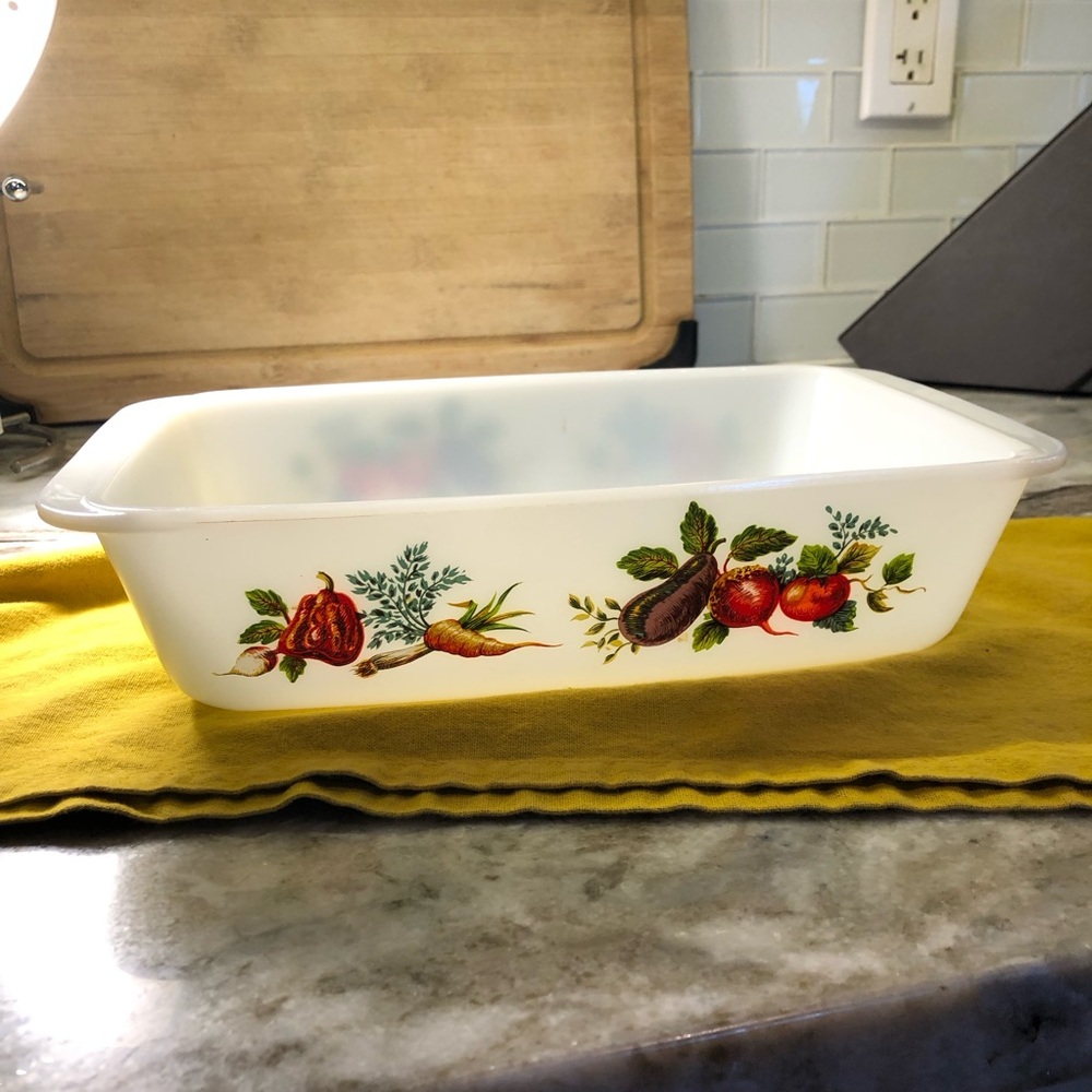 Vintage 70s JAJ Made in England 542 Pyrex Baking Dish